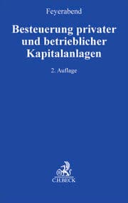 Cover von Besteuerung privater und betrieblicher Kapitalanlagen