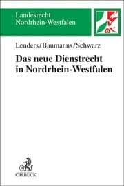 Cover von Das neue Dienstrecht in Nordrhein-Westfalen