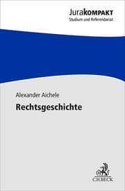 Cover von Rechtsgeschichte