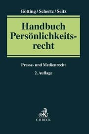 Cover von Handbuch Persönlichkeitsrecht