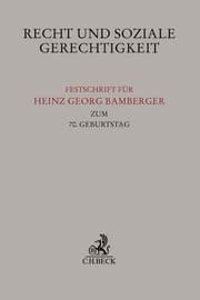 Cover von Recht und soziale Gerechtigkeit