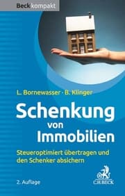 Cover von Schenkung von Immobilien