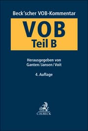 Cover von Beck'scher VOB-Kommentar VOB Teil B
