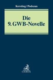 Cover von Die 9. GWB-Novelle