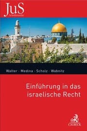 Cover von Einführung in das israelische Recht