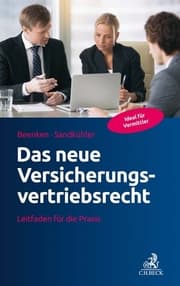 Cover von Das neue Versicherungsvertriebsrecht