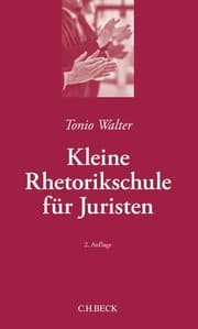 Cover von Kleine Rhetorikschule für Juristen
