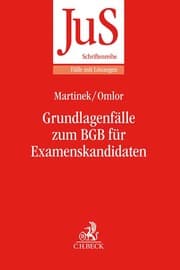 Cover von Grundlagenfälle zum BGB für Examenskandidaten