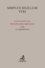 Cover von Simplex Sigillum Veri