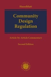 Cover von Community Design Regulation