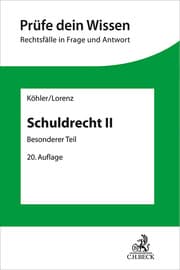 Cover von Schuldrecht II