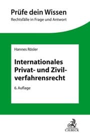 Cover von Internationales Privat- und Zivilverfahrensrecht