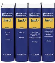 Cover von Münchener Kommentar zur Insolvenzordnung (InsO) 1-4 - Gesamtwerk