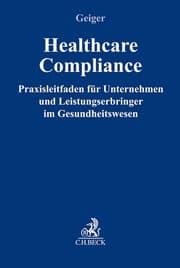 Cover von Healthcare-Compliance