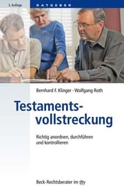 Cover von Testamentsvollstreckung