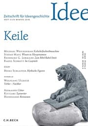 Cover von Zeitschrift für Ideengeschichte Heft XII/4 Winter 2018