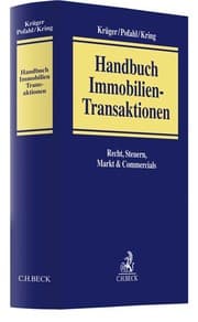 Cover von Handbuch Immobilien-Transaktionen