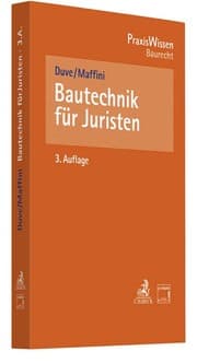 Cover von Bautechnik für Juristen