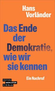 Cover von Das Ende der Demokratie, wie wir sie kannten