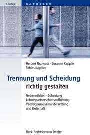 Cover von Trennung und Scheidung richtig gestalten