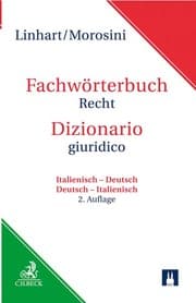 Cover von Fachwörterbuch Recht