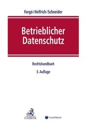 Cover von Betrieblicher Datenschutz