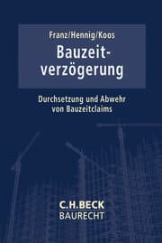 Cover von Bauzeitverzögerung