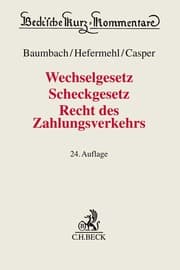Cover von Wechselgesetz, Scheckgesetz, Recht des Zahlungsverkehrs