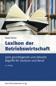 Cover von Lexikon der Betriebswirtschaft