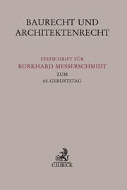 Cover von Baurecht und Architektenrecht
