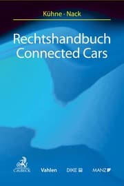 Cover von Rechtshandbuch Connected Cars