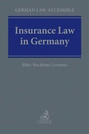 Cover von Insurance Law in Germany