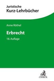 Cover von Erbrecht