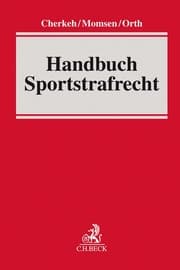 Cover von Handbuch Sportstrafrecht