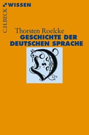 Cover von Geschichte der deutschen Sprache