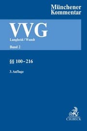 Cover von Münchener Kommentar zum Versicherungsvertragsgesetz Band 2: §§ 100-216