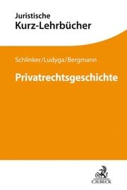 Cover von Privatrechtsgeschichte