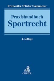 Cover von Praxishandbuch Sportrecht