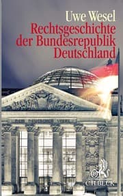Cover von Rechtsgeschichte der Bundesrepublik Deutschland