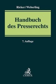 Cover von Handbuch des Presserechts