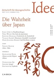 Cover von Zeitschrift für Ideengeschichte Heft XIII/2 Sommer 2019