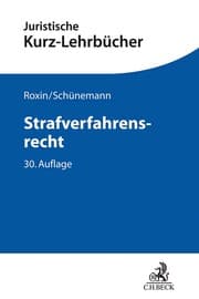 Cover von Strafverfahrensrecht
