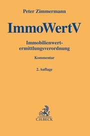 Cover von Immobilienwertermittlungsverordnung. ImmoWertV