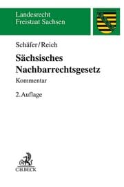 Cover von Sächsisches Nachbarrechtsgesetz