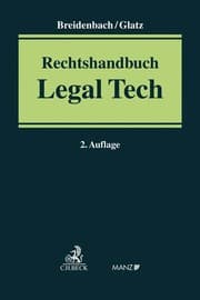 Cover von Rechtshandbuch Legal Tech