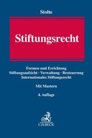 Cover von Stiftungsrecht