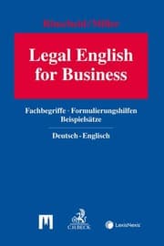 Cover von Legal English for Business