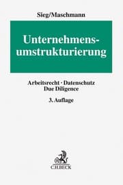 Cover von Unternehmensumstrukturierung
