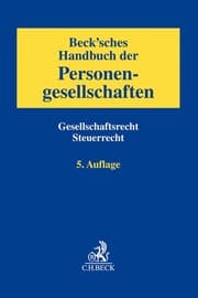 Cover von Beck'sches Handbuch der Personengesellschaften
