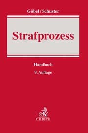 Cover von Strafprozess
